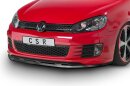 CSR Cup-Spoilerlippe mit ABE für VW Golf 6 GTI/GTD...