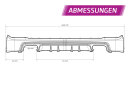 CSR Heckansatz f&uuml;r BMW 2er F22 / F23 M-Paket HA306-C