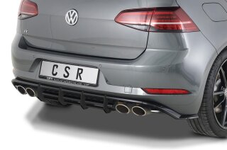 CSR Racing Diffusor / Heckansatz für VW Golf 7 (Typ AU) R HA313-B