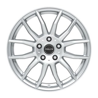 ProLine AX100 7.5x18 5/120 ET45 NB72,6 Arctic Silver