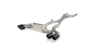 Evolution Line complete exhaust system (Titanium)