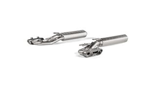 Evolution Line complete exhaust system (Titanium)