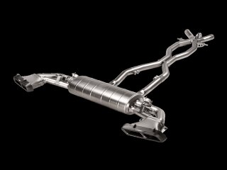 Evolution Line complete exhaust system (Titanium)