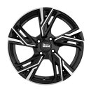 MAM RS5 6.5x16 4/100 ET35 Schwarz frontpoliert Alloy rim