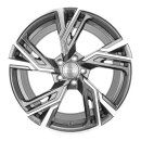 MAM RS5 8,0x18 5/108 ET40 Palladium frontpoliert Alufelge