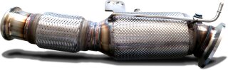 HJS ECE-Downpipe mit 300cpsi Sportkatalysator Ø 89/76mm