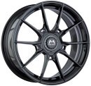 Motec MCR5-Ultralight Evo 8,0x18 5/100 ET38 Black glossy...