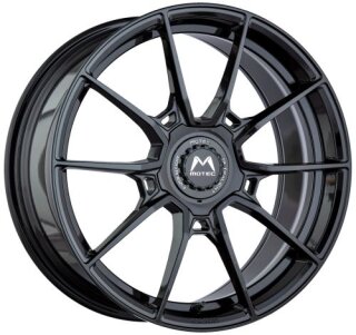 Motec MCR5-Ultralight Evo 8,5x19 5/112 ET43 Black glossy alloy rim