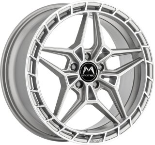 Motec MCT16-Futura 8,5x19 5/114 ET45 Silver Rim polished alloy rim