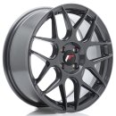 Japan Racing JR18 7,0x17 4/100 ET40 Hyper Grau Alufelge