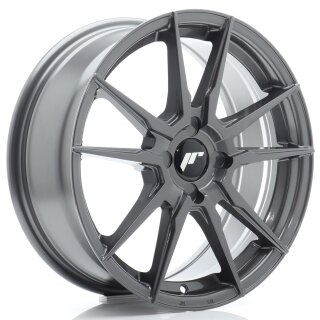 Japan Racing JR21 7,0x17 4/100-114,3 ET20-40 Hyper Grau Alufelge