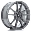 Japan Racing JR21 7,0x17 5/100 ET40 Hyper Grau Alufelge