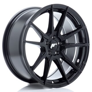 Japan Racing JR21 8,0x17 5/100 ET35 Schwarz Alufelge