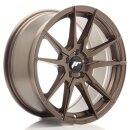 Japan Racing JR21 8,0x17 5/100 ET35 Bronze