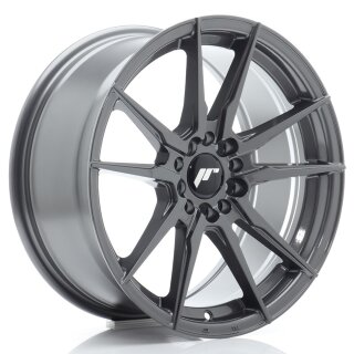 Japan Racing JR21 8,0x17 5/108/112 ET35 Hyper Grau Alufelge