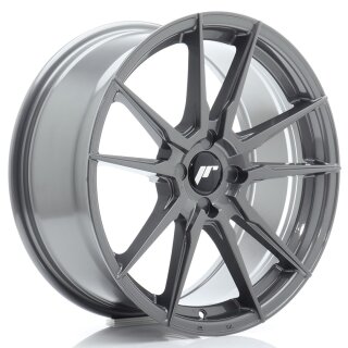 Japan Racing JR21 8,0x18 4/100-114,3 ET20-40 Hyper Grau Alufelge