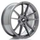 Japan Racing JR21 8,0x18 4/100-114,3 ET20-40 Hyper Grau...