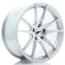 Japan Racing JR21 8,5x18 5/112 ET45 Silber Alufelge