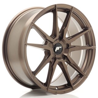 Japan Racing JR21 8,5x19 5/100-130 ET20-45 Bronze Alufelge