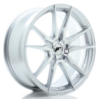 Japan Racing JR21 8,5x19 5/100-130 ET20-45 Silver