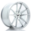 Japan Racing JR21 9,0x19 5/100-130 ET20-40 Silber Alufelge