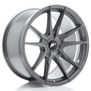 Japan Racing JR21 9,5x19 5/100-130 ET20-45 Hyper Grey