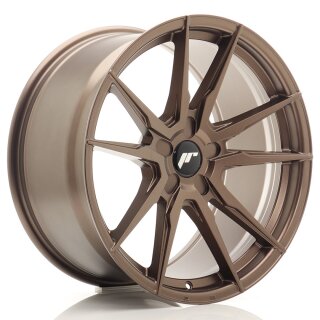 Japan Racing JR21 9,5x19 5/100-130 ET20-45 Bronze Alufelge