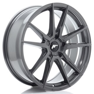 Japan Racing JR21 8,5x20 5/108-130 ET20-45 Hyper Grau Alufelge