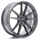 Japan Racing JR21 8,5x20 5/108-130 ET20-45 Hyper Grau...