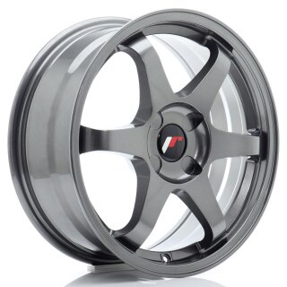 Japan Racing JR3 7,0x17 4/100-114,3 ET20-42 Gunmetal Alufelge