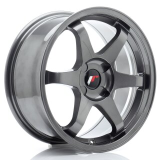 Japan Racing JR3 8,0x17 4/100-114,3 ET20-35 Gunmetal Alufelge