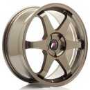 Japan Racing JR3 8,0x18 5/100-120 ET20-45 Bronze Alufelge