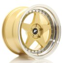 Japan Racing JR6 10,5x18 5/100-120 ET0-25 Gold Alufelge