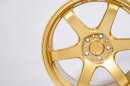 Japan Racing SL-03 8,0x17 5/100-120 ET20-42 Gold Alufelge