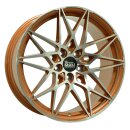 MAM B2 8.5x20 5/120 ET35 Acid Orange Front Polish Alloy rim