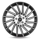 Keskin KT17 11.0x21 5/120 ET38 Matt Black Front Polish Alloy rim