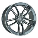 Keskin KT21 8.5x19 5/112 ET45 Palladium Front Polish...