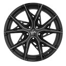 Keskin KT24 8.5x19 5/108 ET40 Black Secret Diamond Alloy rim