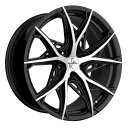 Keskin KT24C 8.5x19 5/112 ET30 Black Front Polish Alloy rim