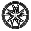 Keskin KT24C 8.5x19 5/114.3 ET35 Black Front Polish Alloy rim