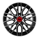 MAM RS4 6,0x15 4/100 ET35 Black Front Polish aluminium rim