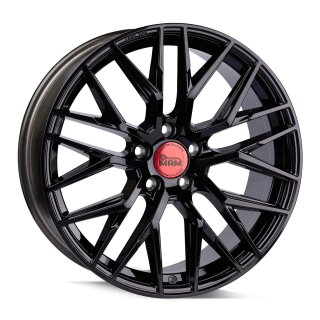 MAM RS4 6.0x15 5/100 ET38 Black Painted Alloy rim