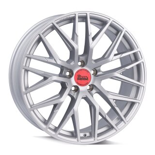 MAM RS4 7.0x16 5/112 ET38 Matt Silver Painted Alloy rim