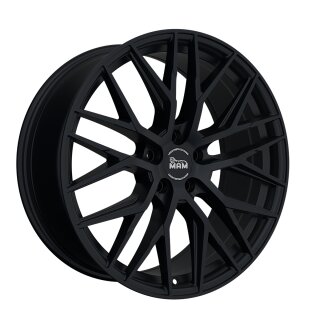 MAM RS4 8.0x18 5/108 ET45 Matt Black Painted Alloy rim