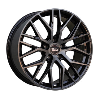 MAM RS4 8,0x18 5/112 ET30 Gunmetal Brushed Alufelge