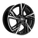 MAM RS5 6,0x15 4/100 ET35 Black Front Polish aluminium rim