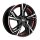 MAM RS5 6,5x16 4/100 ET35 Black Front Polish Red aluminium rim