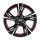 MAM RS5 6.5x16 4/100 ET35 Black Front Polish Red Inside Alloy rim