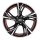 MAM RS5 7.0x16 5/100 ET38 Black Front Polish Red Inside Alloy rim