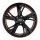 MAM RS5 7.5x17 5/100 ET35 Black Painted Red Inside Alloy rim